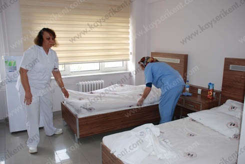 dogum evinde anne oteli hizmete girdi
